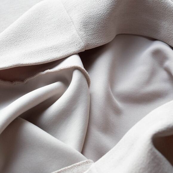 Club Monaco Cream Sculptural Mini Dress - Size 4 - Picture 8 of 8